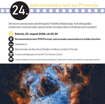 Astronomska noč na Prevorju